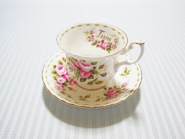 White Tea Cup And Saucer